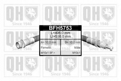 QUINTON HAZELL bfh5753 -  Тормозной шланг